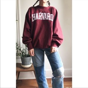 Vintage Reverse weave champion Harvard swe…